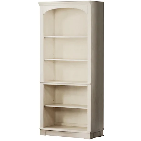 72" Open Bookcase with 4 Shelves